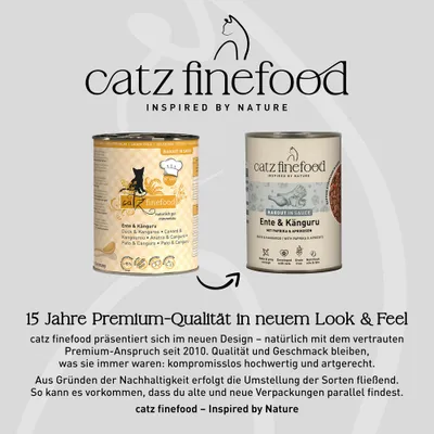 catz finefood Ραγού 6 x 380 g - Πάπια & Καγκουρό