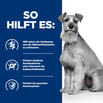 So hilft es: Verbessert Verdauung und Nährstoffaufnahme, fördert nützliche Darmbakterien und Kotbeschaffenheit, unterstützt ein gesundes Immunsystem. So hilft es: Verbessert Verdauung und Nährstoffaufnahme, fördert nützliche Darmbakterien und Kotbeschaffenheit, unterstützt ein gesundes Immunsystem.