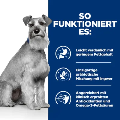 So funktioniert es: Leicht verdaulich mit geringem Fettgehalt, einzigartige präbiotische Mischung mit Ingwer, angereichert mit Antioxidantien und Omega-3-Fettsäuren. So funktioniert es: Leicht verdaulich mit geringem Fettgehalt, einzigartige präbiotische Mischung mit Ingwer, angereichert mit Antioxidantien und Omega-3-Fettsäuren.
