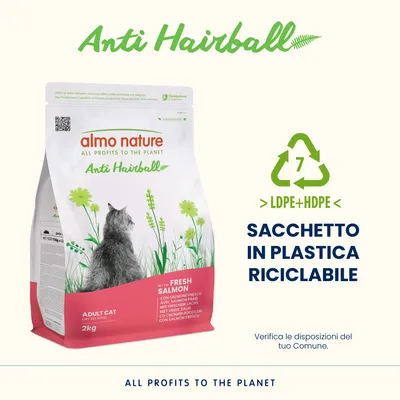 Almo Nature Functional Anti Hairball con Salmone