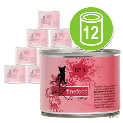 catz finefood en latas 12 x 200 g - Pack Ahorro