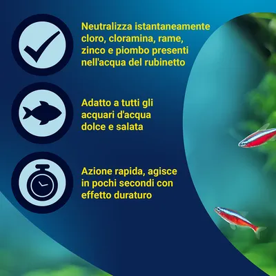 Tetra AquaSafe Preparato per il trattamento dell’acqua