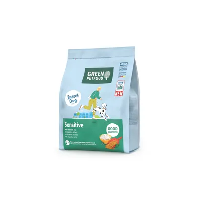 Green Petfood InsectDog Sensitive met insecten & Rijst