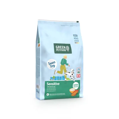 Green Petfood InsectDog Sensitive met insecten & Rijst