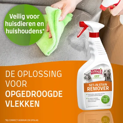 Nature's Miracle Vlekken- en geurverwijderaar voor katten en honden