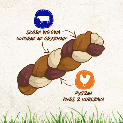 8in1 Delights warkocz do żucia