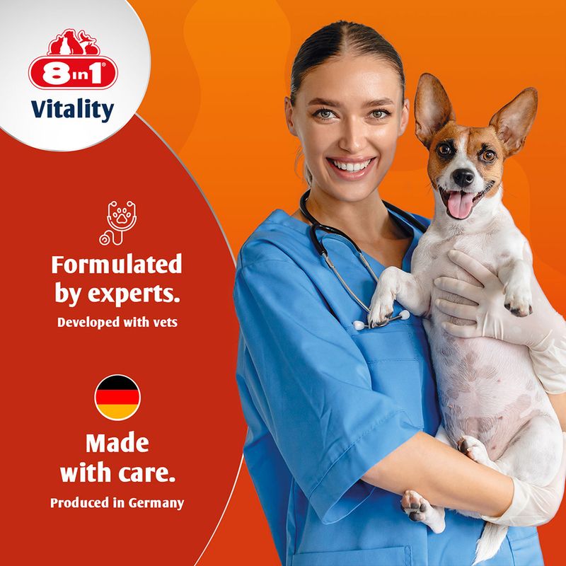 8in1 Vitality Calcium Tablets, wapń