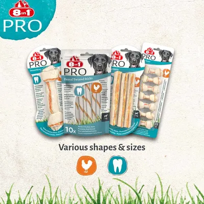 8in1 Pro Dental Twist Sticks