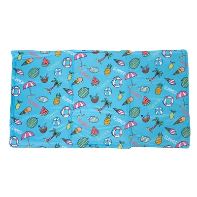 Tapis rafraîchissant TIAKI Tropical pour chien et chat - L 90 x l 50 cm