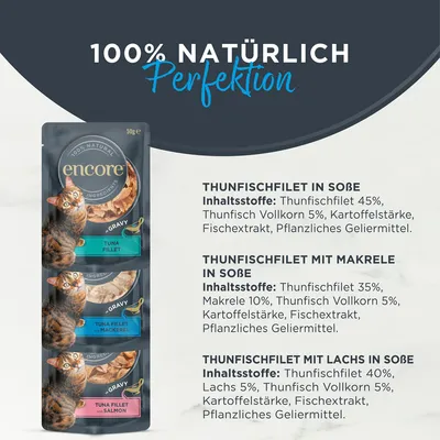 Encore Cat Gravy Pouch Mixpaket 5 x 50 g