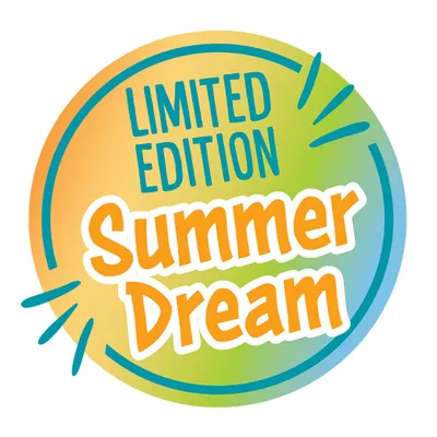 Limited Edition Summer Dream. Seasonal product with summer design.