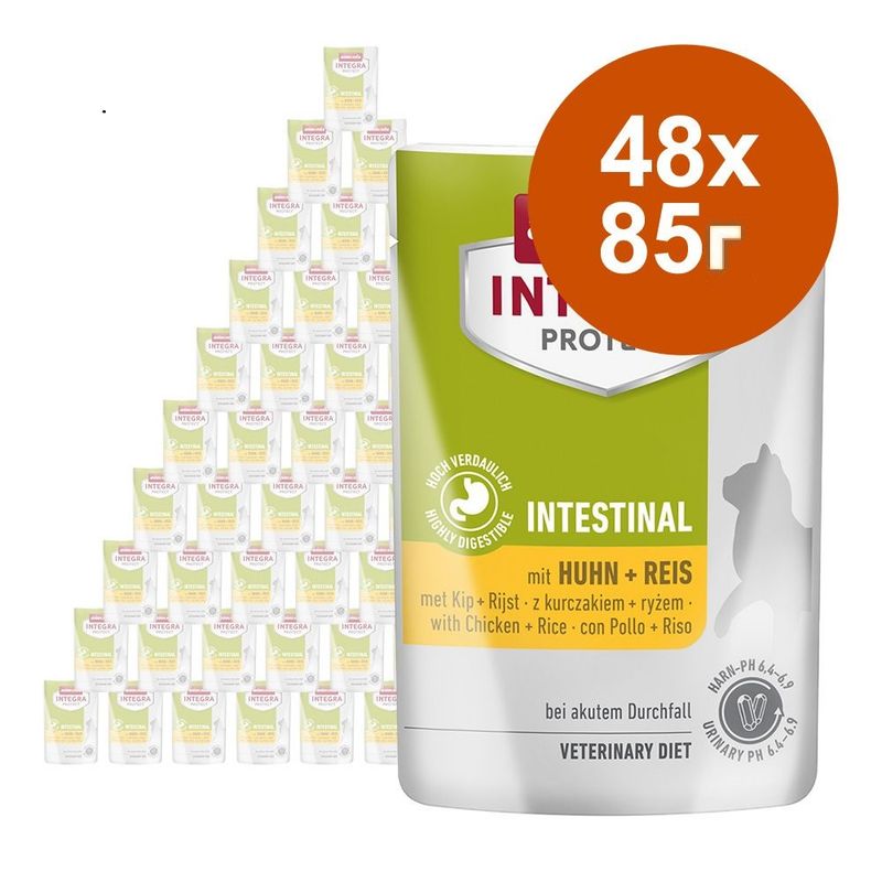 Икономична опаковка animonda Integra Protect Adult Intestinal 48 x 85 г