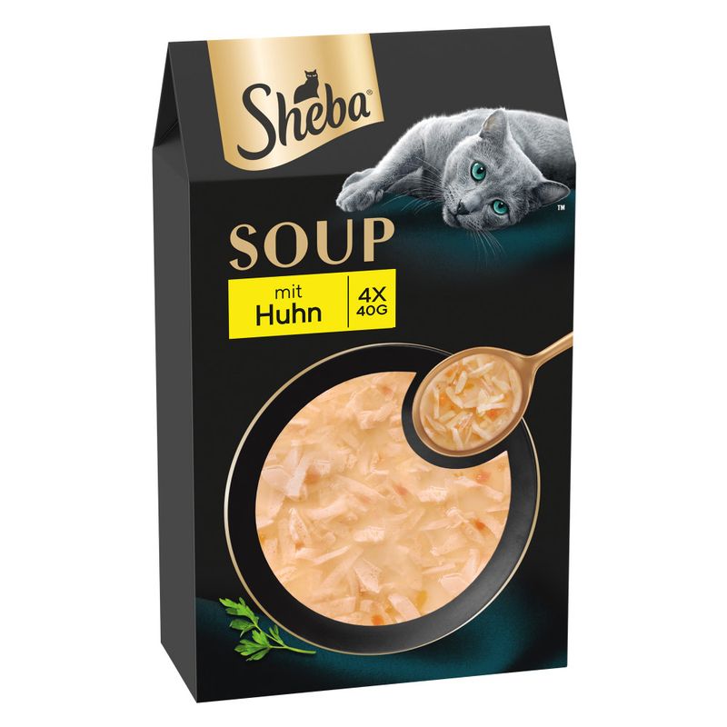 Sparpaket 40 x 40 g Multipack Sheba Classic Soup Frischebeutel