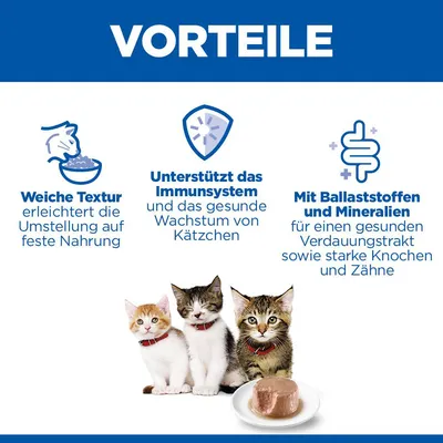 Hill's Science Plan Kitten & Mother Tender Mousse mit Huhn und Truthahn