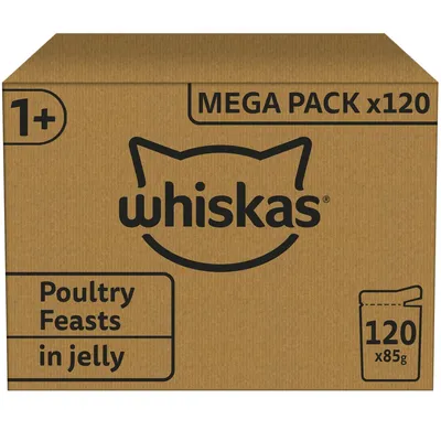 Whiskas 1+ Poultry Feasts in Jelly