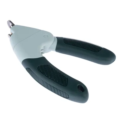 Nail clippers with ergonomic handles and stainless steel blades, suitable for precise cutting.