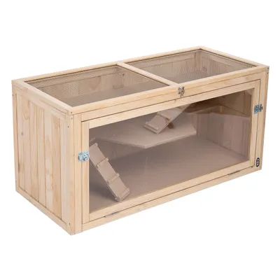 TIAKI hamsterbur i trä XL