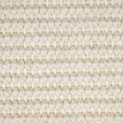 Close-up of a beige, woven sisal surface. Shows the texture of the material for scratching posts or other pet products.