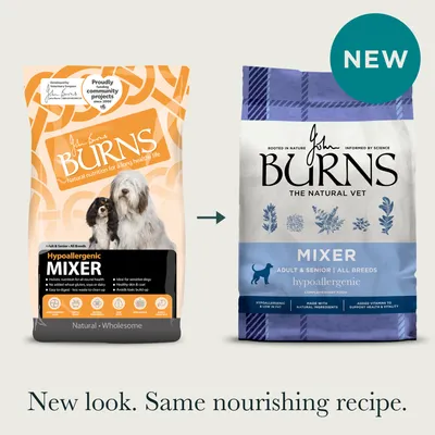 Burns Dog Adult & Senior Hypo-Allergenic Mix - 2 kg Burns Dog Adult & Senior Hypo-Allergenic Mix - 2 kg
