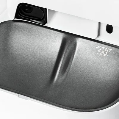 PETKIT SUS304 Edelstahlschale, robust und leicht zu reinigen.