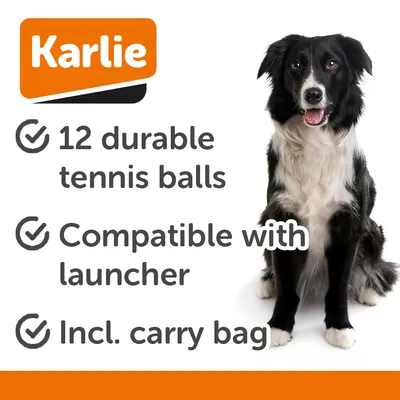 Karlie teniszlabda labdahajítóval