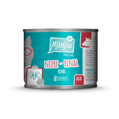 MjAMjAM VetCat Renal 6 x 200 g pour chat