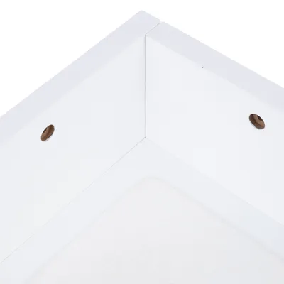 Modern Living Corner Bed San Francisco - White Modern Living Corner Bed San Francisco - White