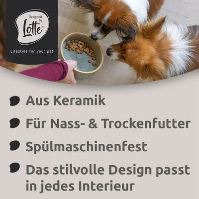 Designed by Lotte Hundenapf Keramik, grün