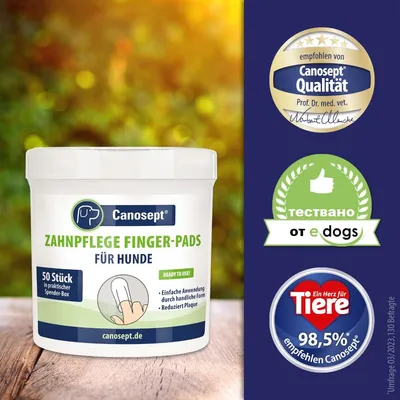 Canosept шапчици за пръст за почистване на зъбите
