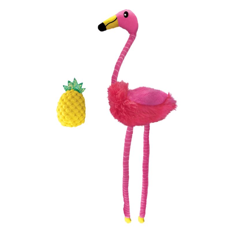 Jouet KONG Tropics Flamingo pour chat