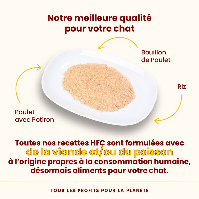 Lot Almo Nature HFC Mousse 24 x 70 g pour chat