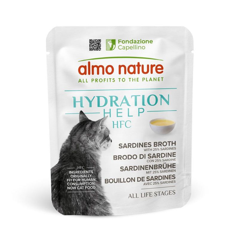 Almo Nature HFC Natural 6 x 70 g pour chat + Hydration Help 6 x 50 g à 15 % de remise !