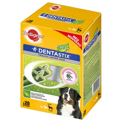 112 x Pedigree Dentastix/Dentastix Fresh zum Sonderpreis