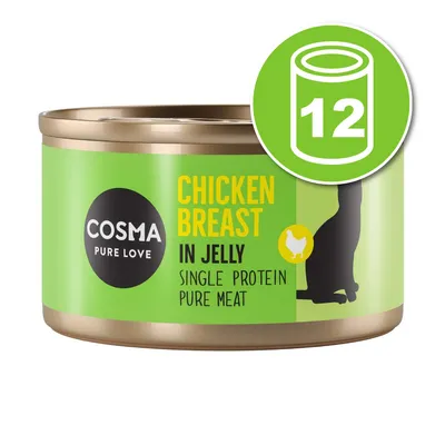Lot Cosma Original en gelée 12 x 85 g pour chat