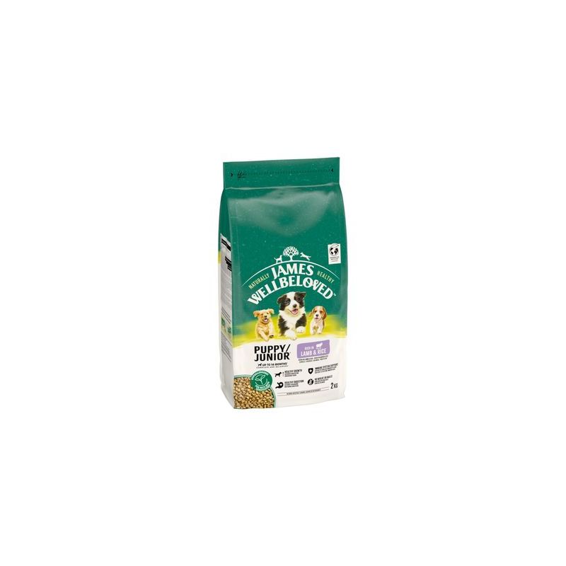 James Wellbeloved Puppy Junior Dog Hypoallergenic Lam & Rijst