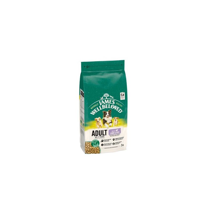 James Wellbeloved Adult Dog Hypoallergenic Lam & Rijst Hondenvoer