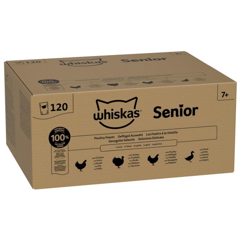 Whiskas Senior Beutel 120 x 85 g