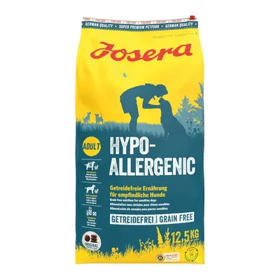 Josera Hypo-Allergenic Adult, gabonamentes eledel érzékeny kutyáknak, 12,5 kg. German Quality, Original Josera minőségi pecsét.