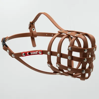 COLORI® 2.0 Maulkorb Schäferhund M, hellbraun