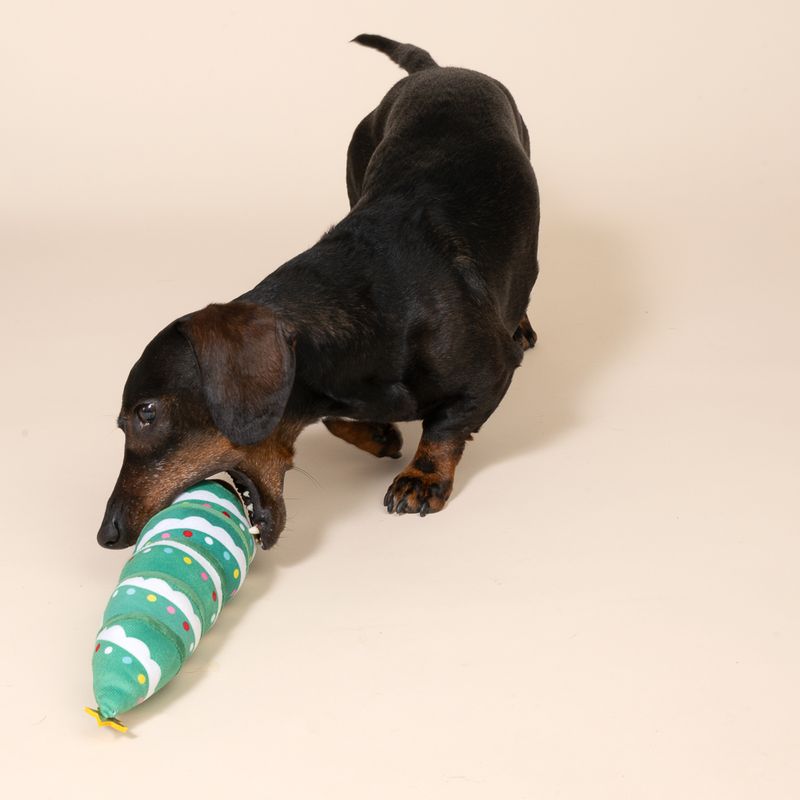 TIAKI Hundespielzeug Plüsch-Weihnachtsbaum
