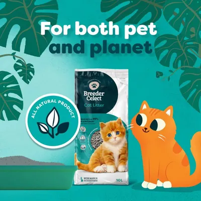 Breeder Celect Paper Cat Litter