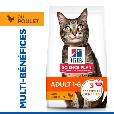 Hill's Science Plan Adult 1-6 Poulet Hill's Science Plan Adult 1-6 Poulet