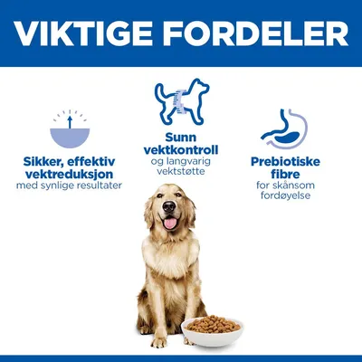 Hill's Science Plan Perfect Weight Adult 1+ Large med kylling