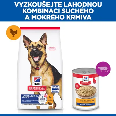 Hill's Science Plan Mature Adult 6+ Large kuracie