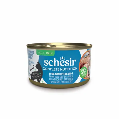 Schesir Complete Nutrition Filet in Gelee 6 x 85 g in Dosen