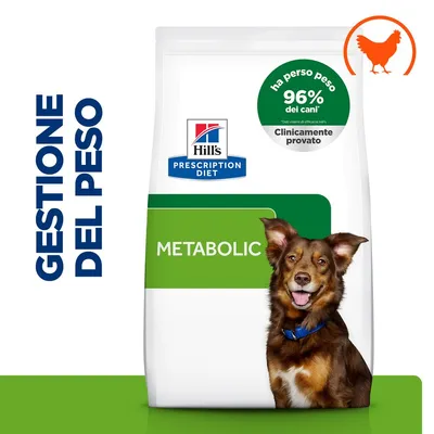 Hill's Prescription Diet Metabolic Weight Management con Pollo - secco cane Hill's Prescription Diet Metabolic Weight Management con Pollo - secco cane