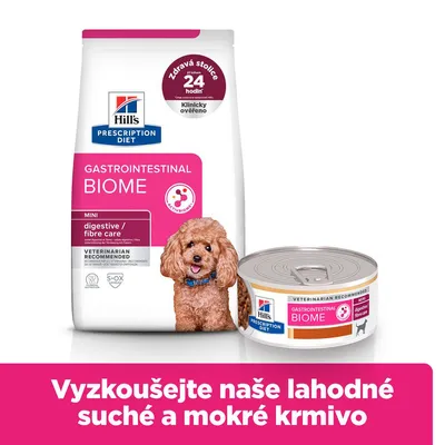 Hill's Prescription Diet Gastrointestinal Biome Mini s kuracím