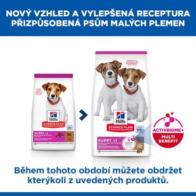 Hill`s Science Plan Puppy Small & Mini jahňacie s ryžou