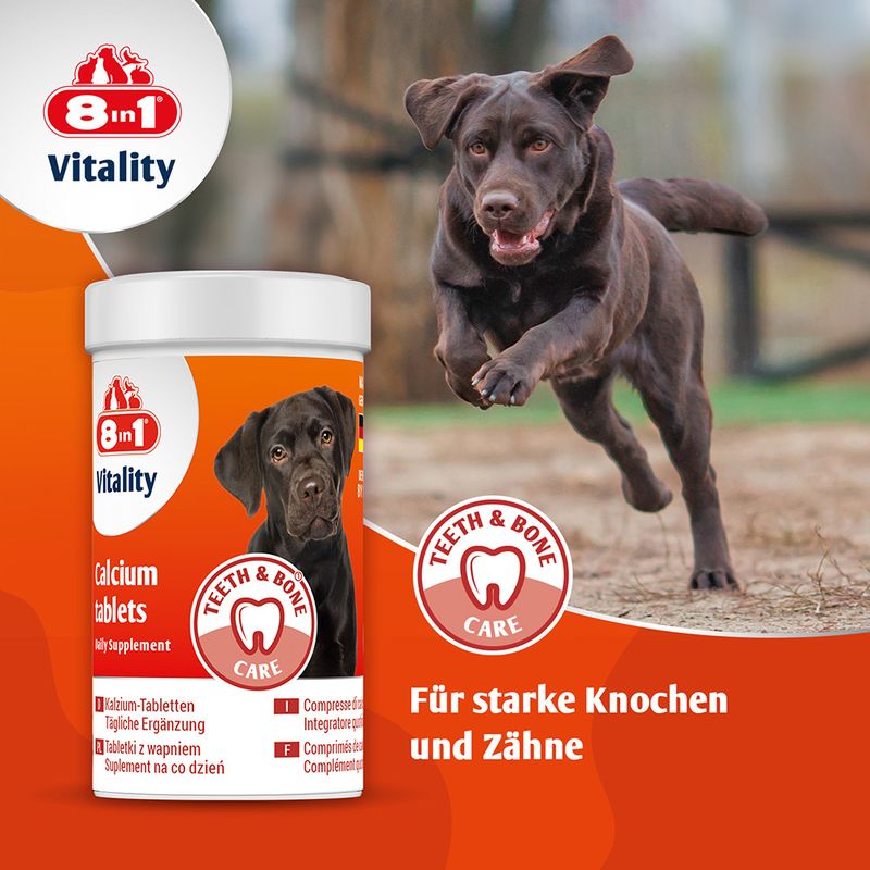 8in1 Vitality Kalzium-Tabletten