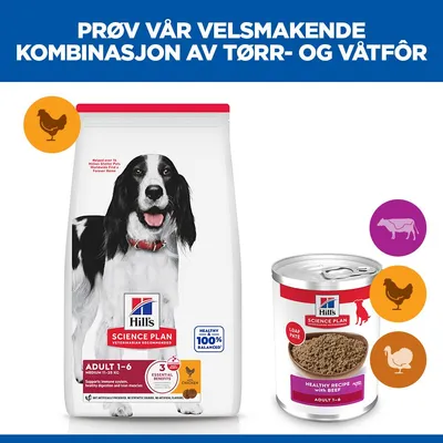 Hill's Science Plan Adult 1–6